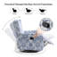 Upholstered Classic Wing Back Manual Handle Swivel Rock Glider Recliner with Naihead Trims-570879307