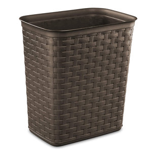 Plastic Open Kitchen Trash Can (Set of 12)