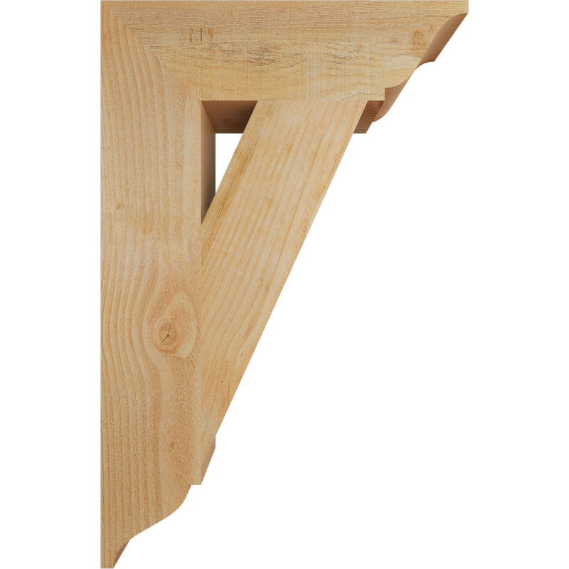Traditional Traditional Bracket, 34" H x 6" W x 22" D, Douglas Fir (Rough Sawn)