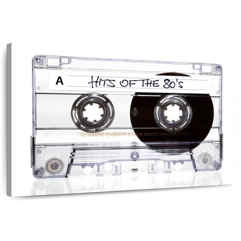 Abarca Hits Of The 80's Cassette, 20" H x 30" W