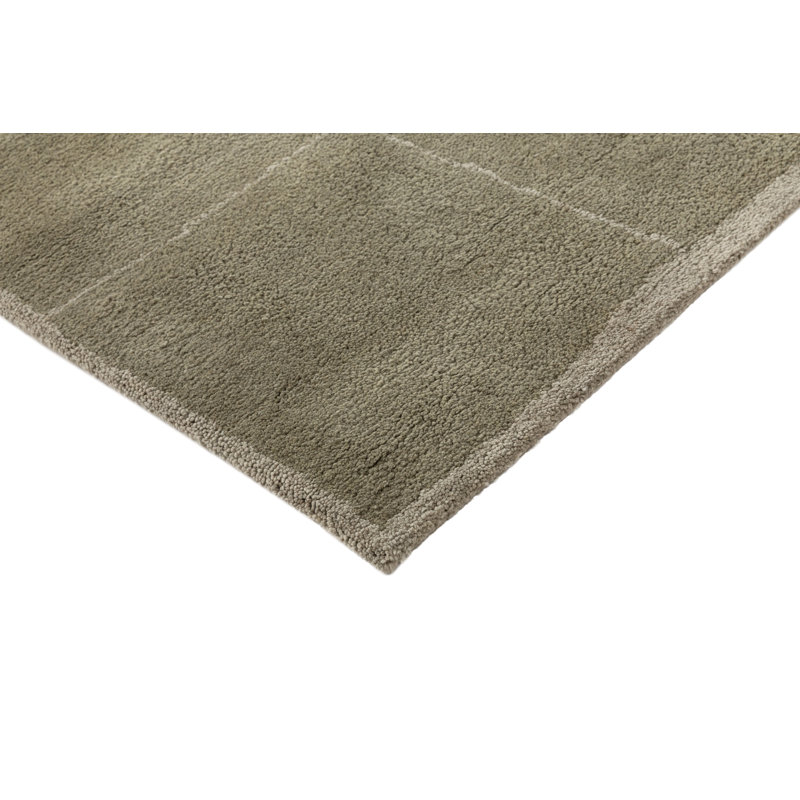 Tapis d'intérieur en laine touffeté à la main Merritt, Rectangle 7 pi 9 po x 9 pi 9 po