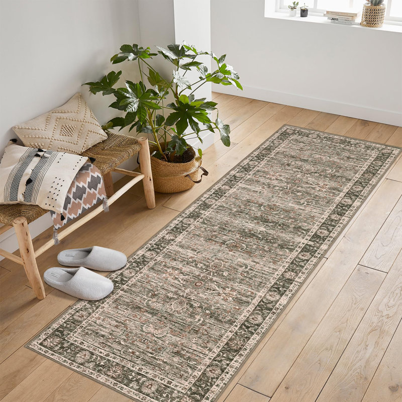 Washable Rugs Area Rugs for Living Room Non Slip Area Rug for Bedroom Farmhouse Stain Resistant Carpet for Office Dining Room Classroom