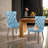 Modern High-End Velvet Dining Chairs Side Chairs (Set of 2)-922702320