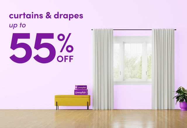 curtain & drape sale.