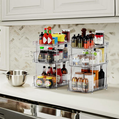 Maycen Cabinet Shelving Rack