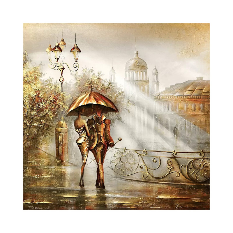 Romantic Date Under The Lights, H 12 po x l 12 po x P 0,75 po
