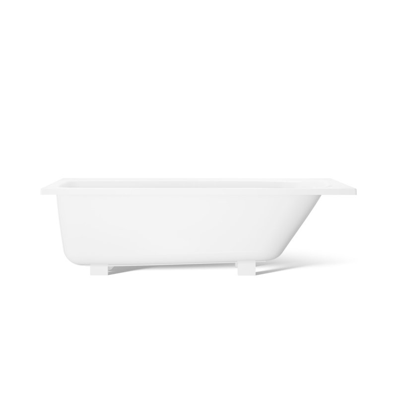 Avec 60 In. X 30 In. Drop-In Bath, White