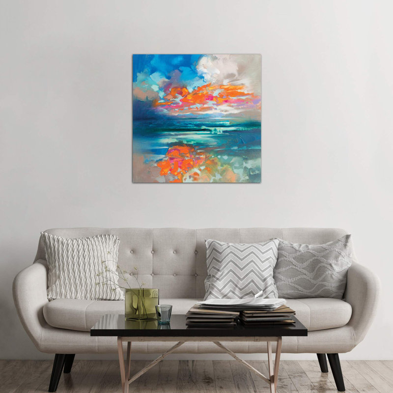 Above And Below Harris by Scott Naismith - Wrapped Canvas Painting, 45.72 cm H x 45.72 cm W x 3.175 cm D
