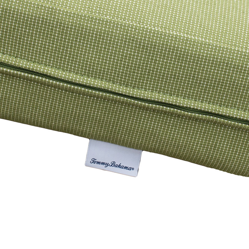 TB Chaise Tommy Bahama 1 - Piece Outdoor Seat/Back Cushion, 24"W x 79"L, Bamboo Bay Pear