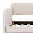 Upholstered Daybed Sofa Bed With Trundle Bed And Wood Slat-806538773