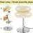 Dimmable Night Lamp For Bedroom, Mid Century Modern Lamp For Nightstand, Unique Home Hamburger Decor Aesthetic Cute Table Lamps For Living Room