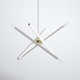Poco 8 Light Metal Dimmable Sputnik Chandelier