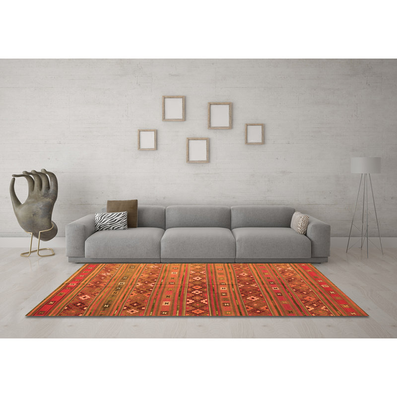 Manilo Performance Moroccan Indoor Rug, Square 5'