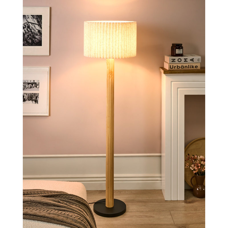 144cm Matte Traditional Floor Lamp