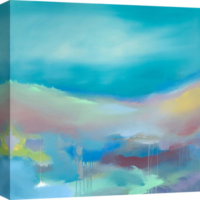 Serene 1 Piece Wrapped Canvas Wall Art