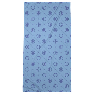 Classic Moon Phases Beach Towel