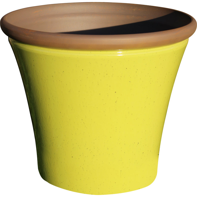 Canady Pot Planter, Apple Green, 30 cm H x 36 cm W x 36 cm D