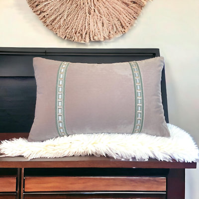 Housse de coussin en velours
