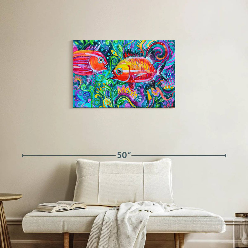 Brampt Underwater Fish, 20" H x 30" W