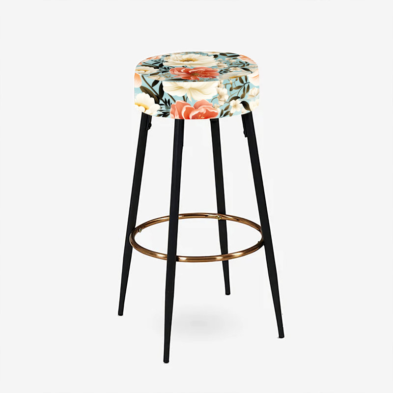 Ensemble de 2 tabourets de bar Boho