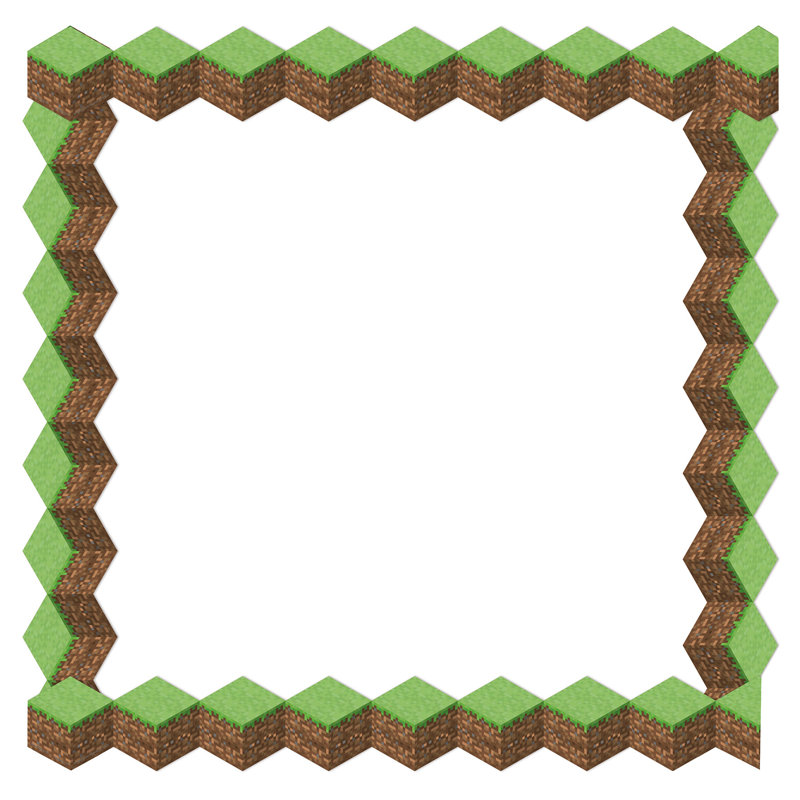 Garniture extra large Minecraft