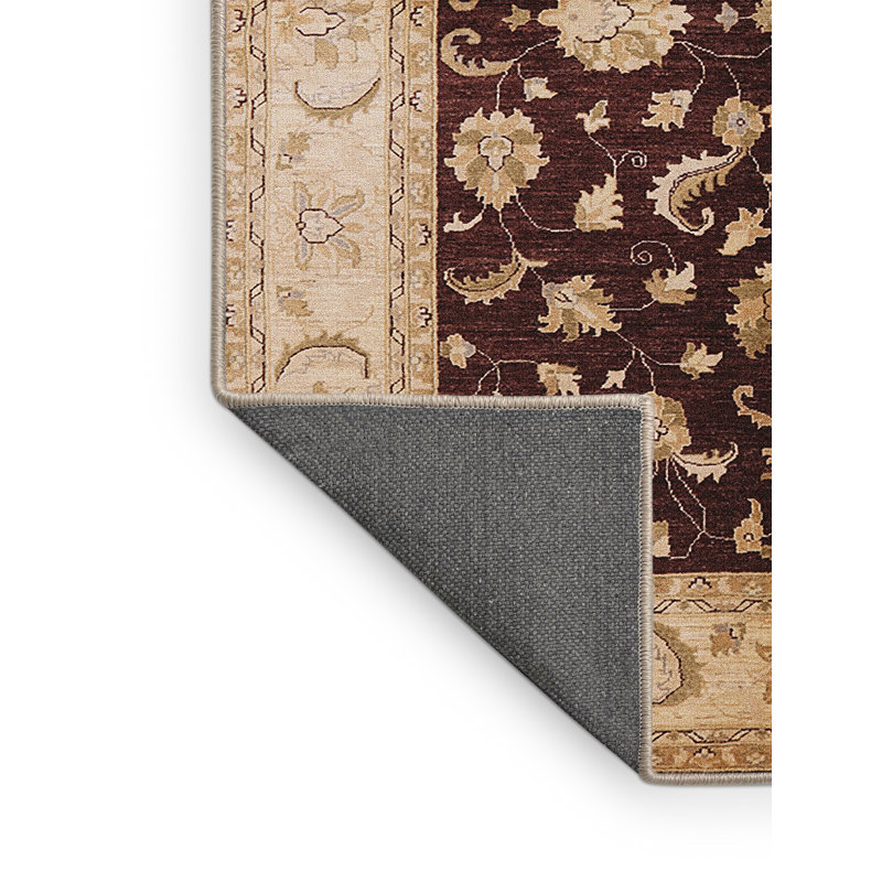 Tapis beige / brun Wyeth, Rectangle 2 pi x 4 pi