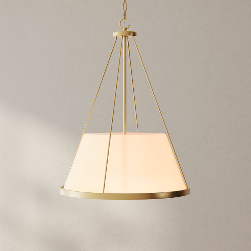 Luminaire suspendu Ariyelle, Laiton rétro