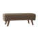 Banc rembourré lorain