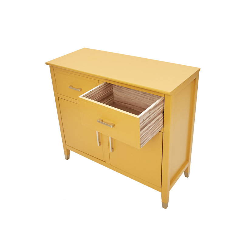 Aldena 95cm Sideboard, Mustard