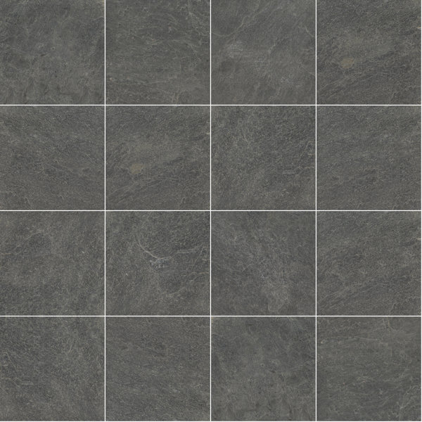 Strata Gris 12 in. x 12 in. Honed Quartzite Floor and Wall Tile