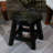 Wooden Step Stool, Finish - Versatile For Dressing Rooms And Closets Floral Stool In Ideal Living Room Bedroom-1870589733