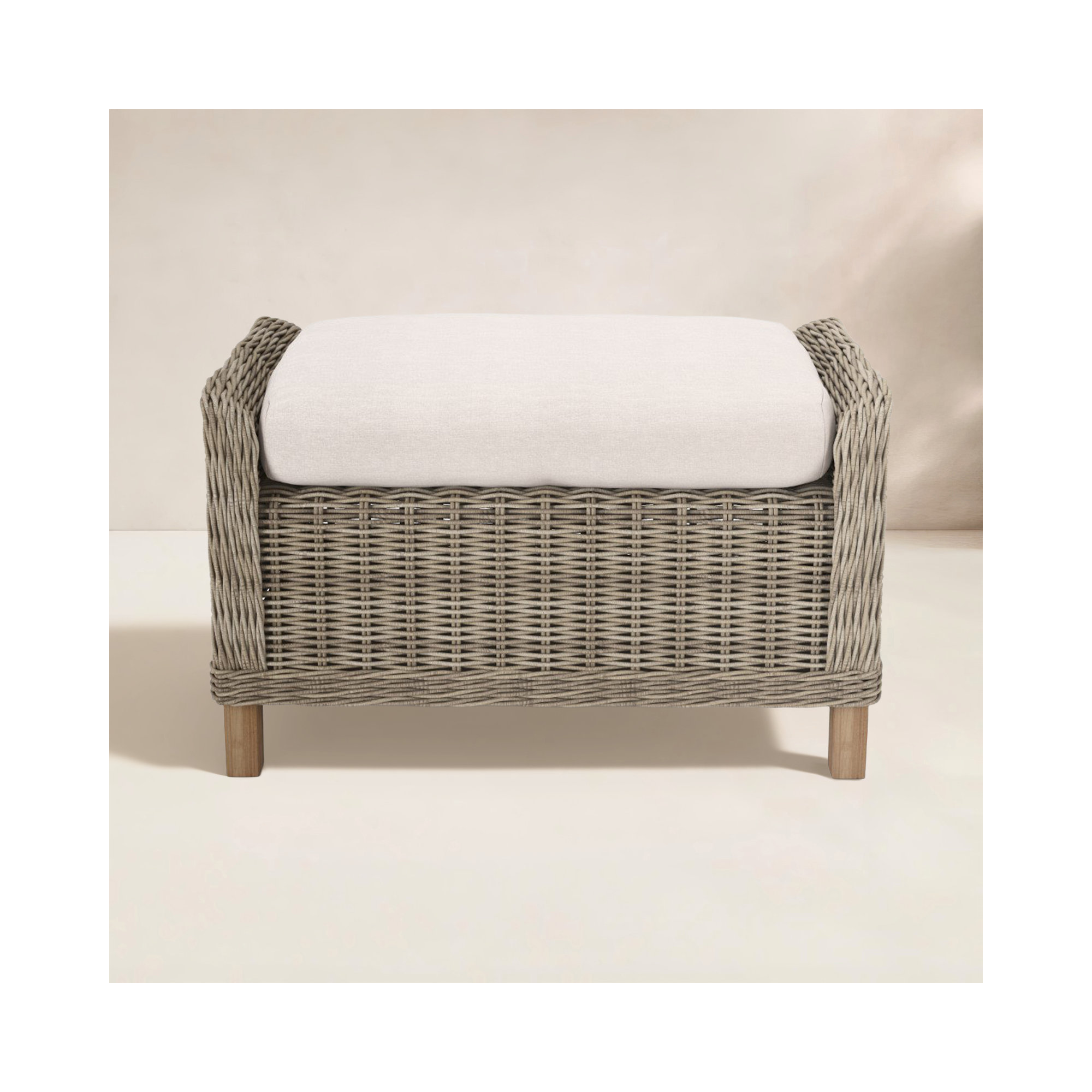 Kells Ottoman with Cushion