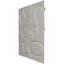Panneau mural décoratif 3D Felix EnduraWall l 19 5/8 po x H 19 5/8 po, ruée vers l'or métallique (couvre 2,67 pieds carrés)-123539062