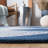 Konopka Geometric Handmade Tufted Wool Navy/Ivory Area Rug-1389372709