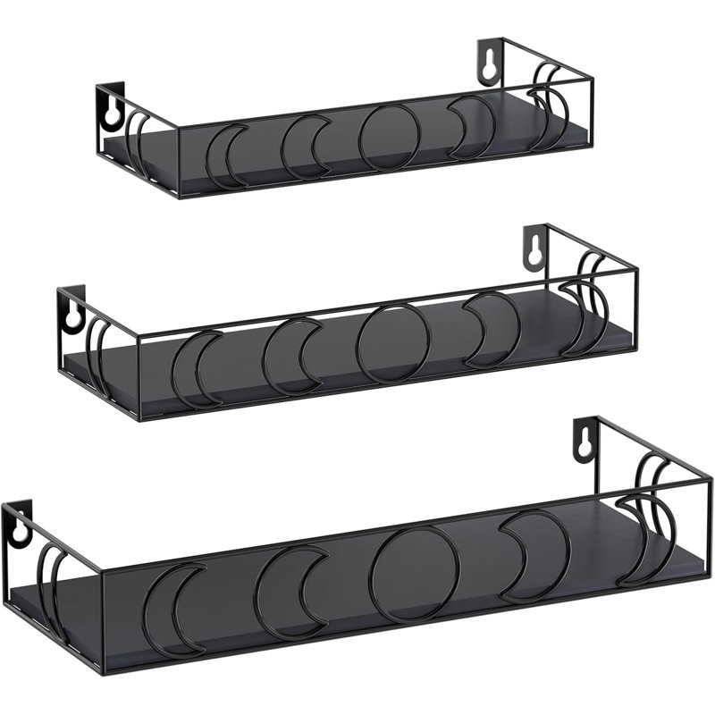 Floating Shelf, Black