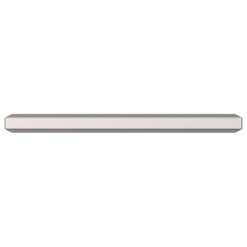 4412 Bevel Pull, 4" CTC, Polished Nickel