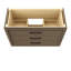 Avalon Three-Drawer Single Bath Vanity-512558225-512558219-512022540