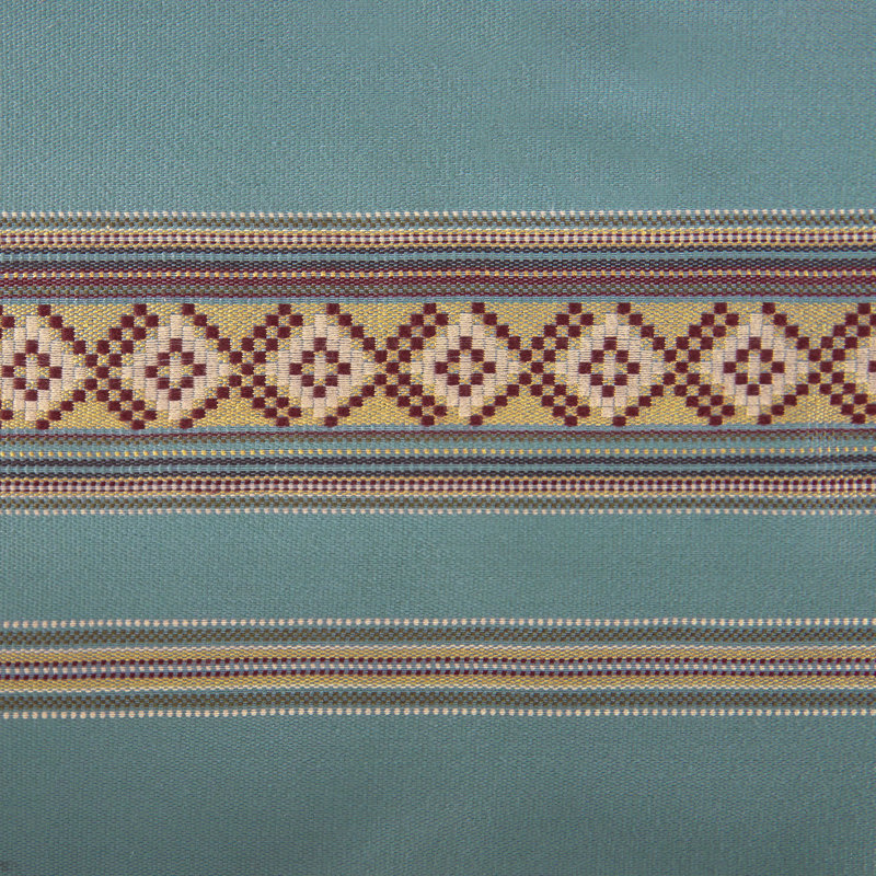 Ruidoso Southwestern Red and Blue Cotton Queen Comforter Set