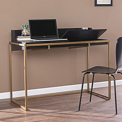 Bureau rabattable avec rangement