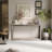 Console Table 60" Solid Wood Veneer Entryway Sofa Table, Sturdy Square Legs with Distressed Finish, Wide Behind Couch Table for Living Room & Hallway-1790019161
