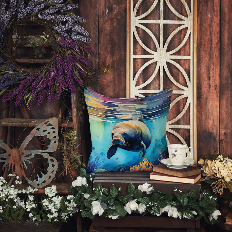 Coussin décoratif intérieur / extérieur Nautical, H 14 po x l 14 po