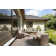 Courson Teak 6 - Person Patio Conversation Sets with Cushions