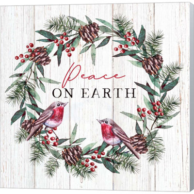 «Peace on Earth» par Elizabeth Tyndall, art mural sur toile