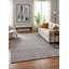 Puja Hand Loomed Area Rug in Brown-1206959073