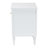 Baxton Studio Roni Modern White Wood 1-Drawer Nightstand With Scalloped Edges