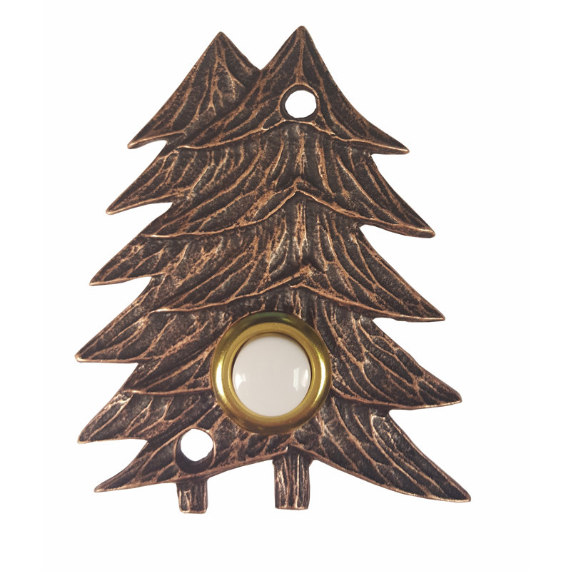 Sonnette de pin simple, Cuivre antique