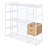 Garde-robe de style ouvert avec rails suspendus, tablettes et tiroirs-106498481