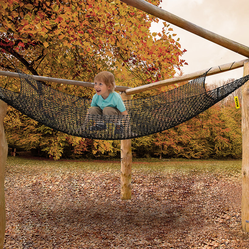 Barres de singe en polyester noir 14,8 pi x 14,8 pi VEVOR