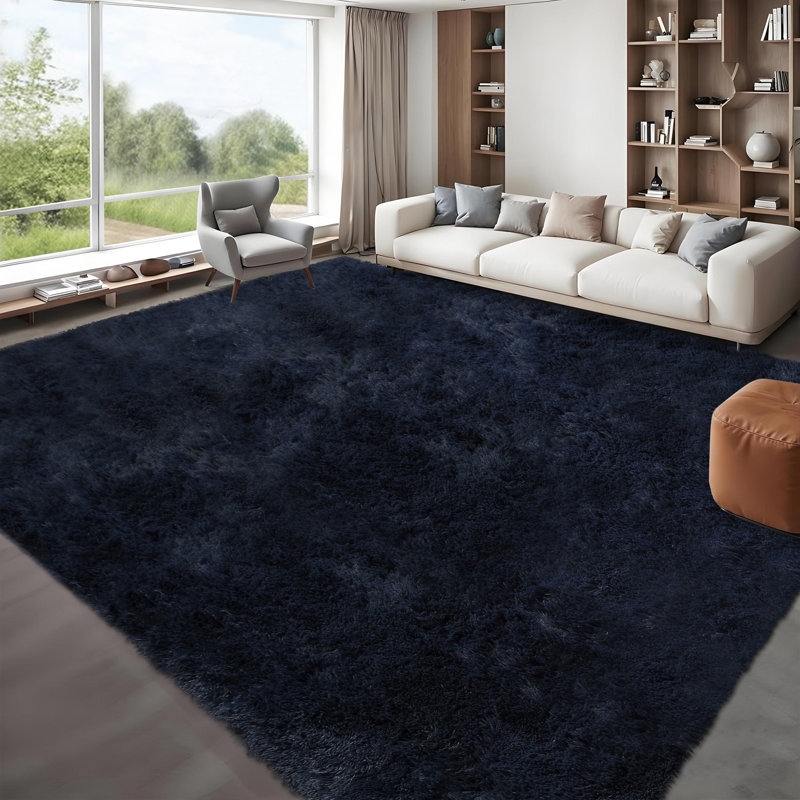 Rectangle Beladora Large Area Rug High-Pile Plush Shag Rug Perfect for Living Rooms, Bedrooms, Dining Rooms