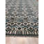 Tapis gris charmant en laine nouée à la main-360758419